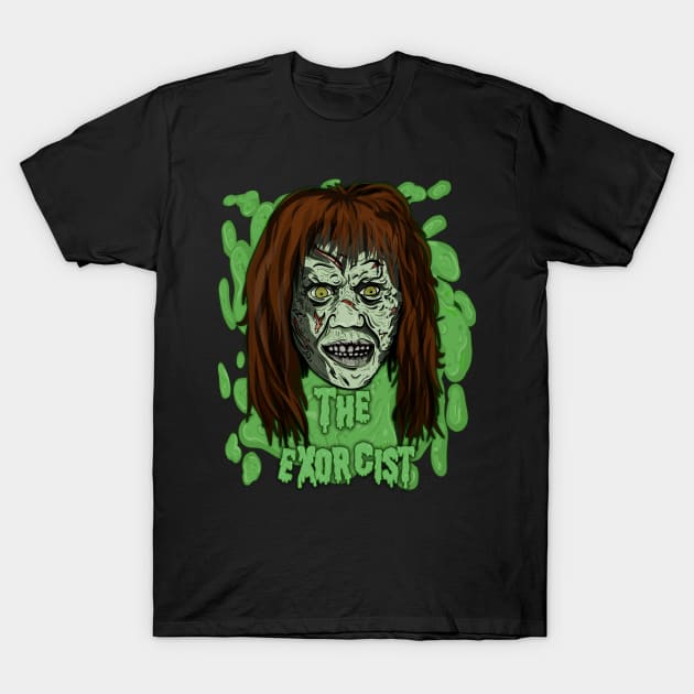 The exorcist - vomit T-Shirt by wet_chicken_lip